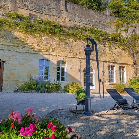 Maison Troglodyte Elegante Avec Spa, Salle De Jeux Et Jardin Clos A Vouvray - Fr-1-381-87 Dış mekan fotoğraf