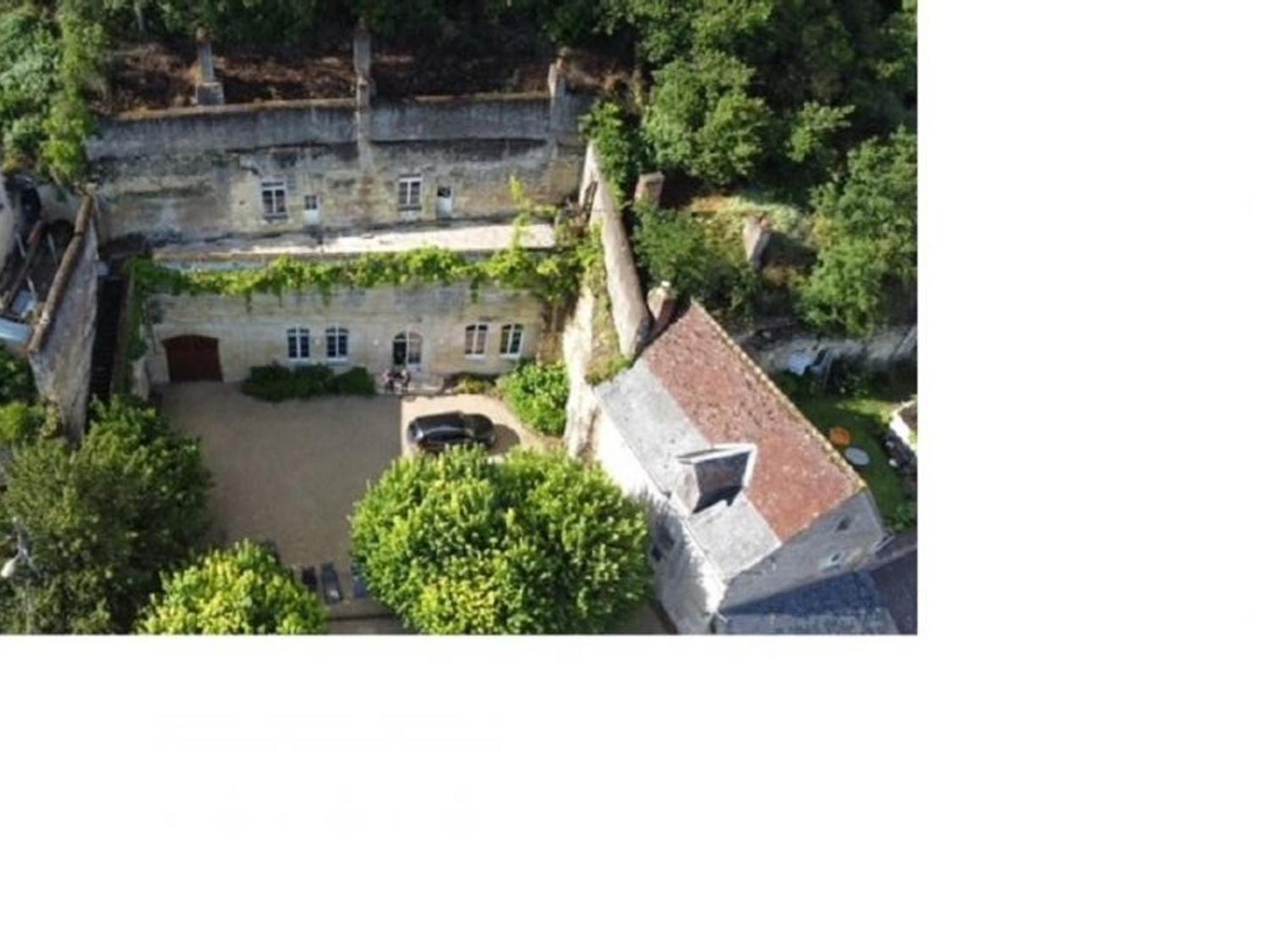 Maison Troglodyte Elegante Avec Spa, Salle De Jeux Et Jardin Clos A Vouvray - Fr-1-381-87 Dış mekan fotoğraf